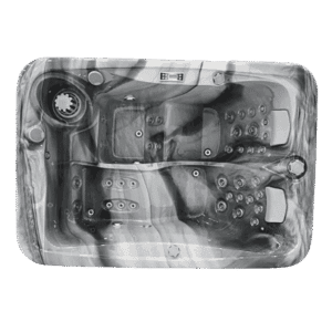 Aurora Glow Elite 2 Person 2 Lounger Hot Tub