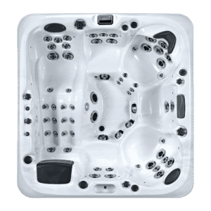 Rylai 6 Person 5 Seater 1 Lounger Hot Tub