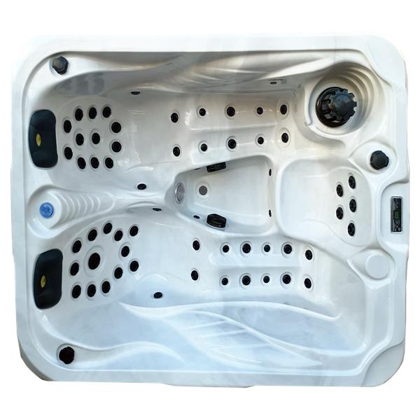 Twin Joys 3 Person 1 Seater 2 Lounger Hot Tub - Image 1