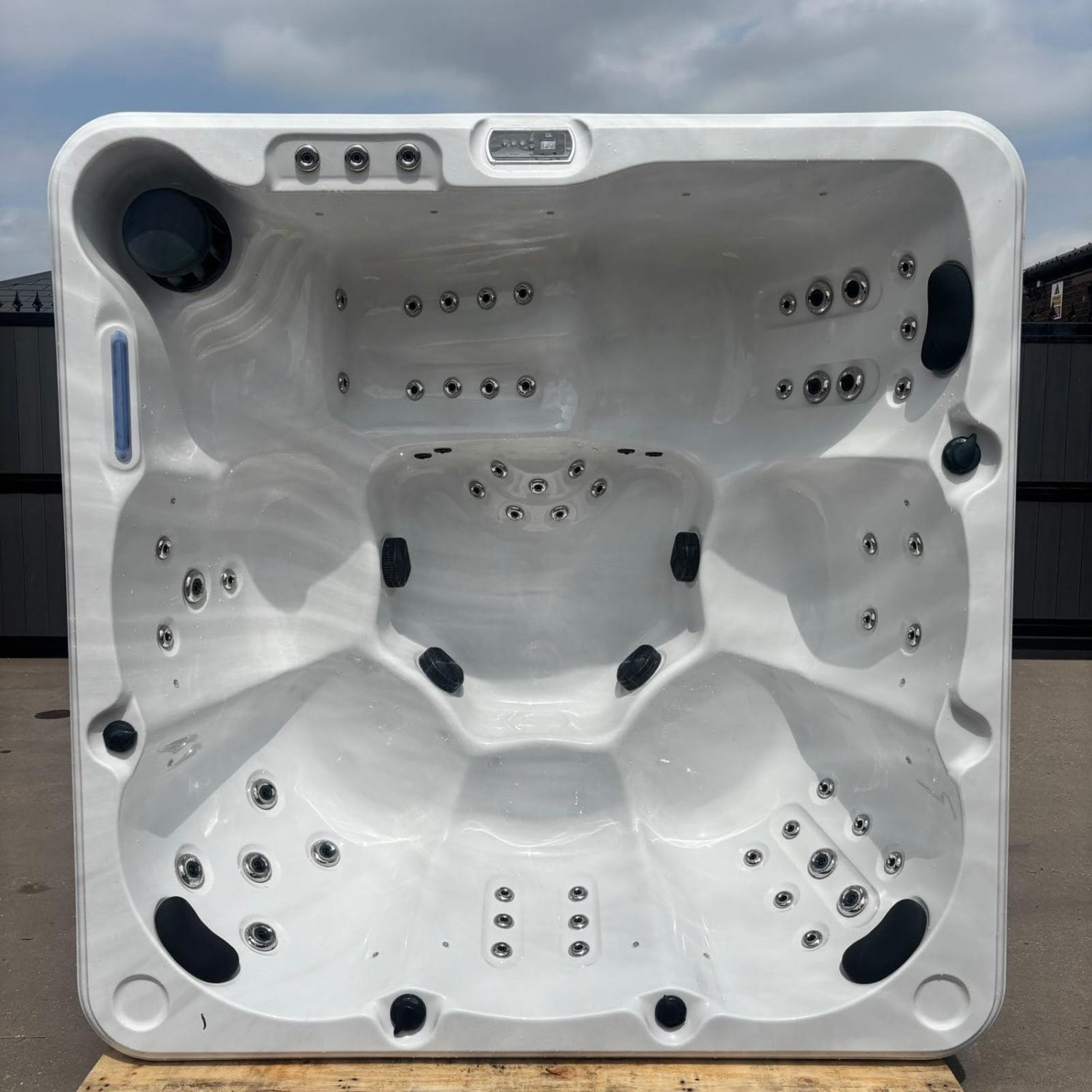 Storm Cloud Single Lounger